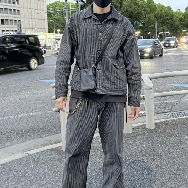 クロコのショルダーバッグ